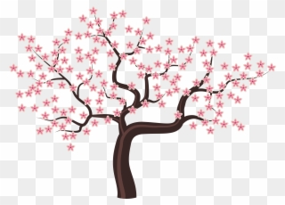Tree - Bunga Sakura No Background Clipart