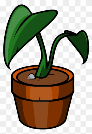 Pot Plant Clipart Pot Clip Art - Potted Plant Clip Art - Png Download