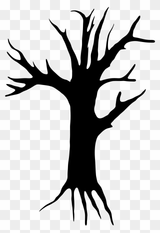 Scary Tree Clip Art - Png Download