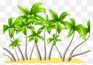 Date Palm Clipart Detailed - Palm Tree Png Transparent Png
