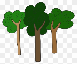 Trees Tree Clipart Free Clipart Images - Clipart Forest Trees Png Transparent Png