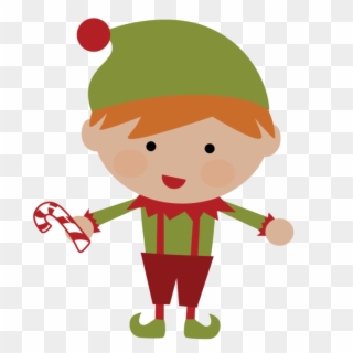 Cutting Cliparts - Christmas Elf Clipart Transparent - Png Download