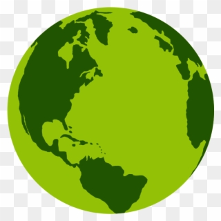 Globe Clipart Png - Go Green Logo Png Transparent Png
