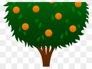 Leaves Clipart Orange Tree - Ten Apples On A Tree - Png Download