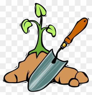 Dig Clipart Tree Planting - Clipart Gardening Tools - Png Download