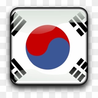 Flag Of South Korea Clipart Png - Korea Flag Small Size Transparent Png
