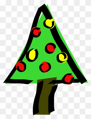 Christmas Tree Small Clipart 300pixel Size, Free Design - Christmas Tree Clipart Small - Png Download