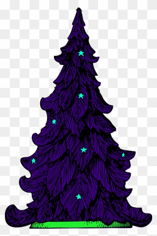 Download Free Printable Clipart And Coloring Pages - Christmas Tree Illustration Png Transparent Png
