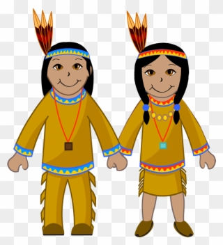 Free Native American Clipart The Cliparts - Native American Girl Png Transparent Png