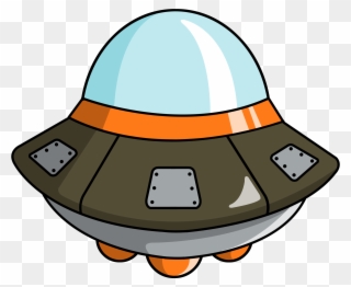 Free To Use Public Domain Flying Saucer Clip Art - Alien Spaceship Cartoon Png Transparent Png