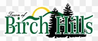 Town Of Birch Hills - Family Frame Return Address Labels Clipart