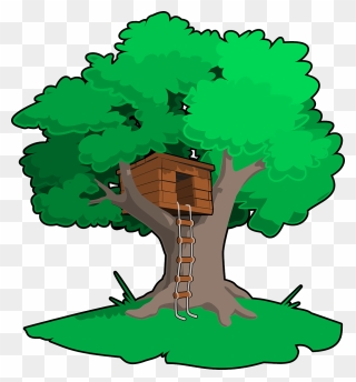 32 - Tree House Clipart - Png Download
