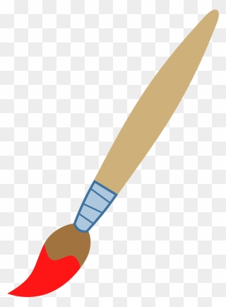 Paintbrush Clip Art - Clipart Paint Brush - Png Download