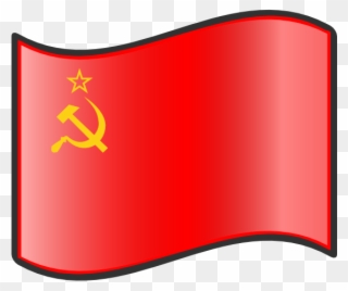 Flag Clip Art - Soviet Union Flag Clipart - Png Download