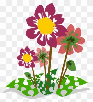 Clip Art Flor Flora Flower - Natur Clipart - Png Download
