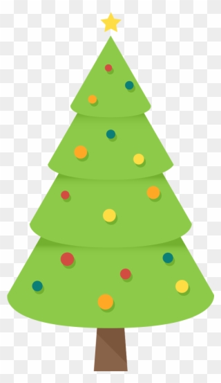 Christmas Tree Clipart Free Clip Art Images Freeclipart - Simple Christmas Tree Clipart - Png Download