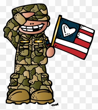 Clipart - Military - Melonheadz Veterans Day Clipart - Png Download