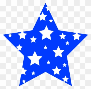 Clip Arts Related To - Fourth Of July Stars Clip Art - Png Download