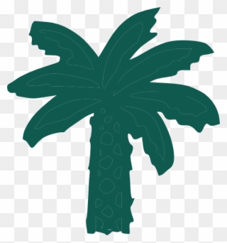 Palm Tree Svg Clip Arts 558 X 598 Px - Png Download