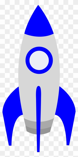 Cracker Clipart Patriotic - Rocket Ship Clip Art - Png Download