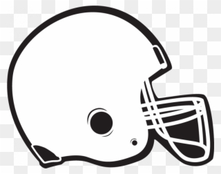 Football Clip Art Free Downloads - White Football Helmet Clipart - Png Download