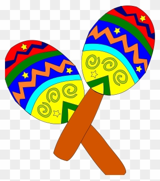 Instrument Clipart Spanish Maraca - Maracas Clipart - Png Download