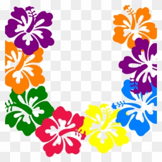 Hawaii Images Clip Art Hawaiian Clip Art Free Downloads - Hawaiian Flower Necklace Clipart - Png Download