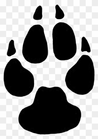 Dog Paw Prints Domestic Dog Cliparts Free Download - Animal Footprint Clip Art - Png Download
