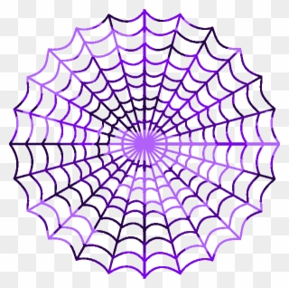 Camouflage Purple Spiders Web Image - Spiderman Web Coloring Pages Clipart