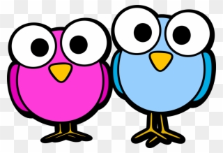 Free To Use Public Domain Birds Clip Art - Cartoon Cute Animals With Big Eyes - Png Download