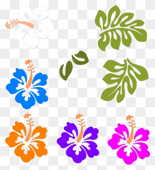 Download Flor Moana Clipart Hawaii Clip Art Luau Graphics - Flores Da Moana Em Png Transparent Png