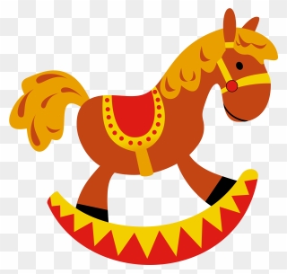 Free Rocking Horse Clip Art - Toy Clipart Png Transparent Png