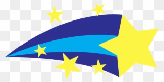 Shooting Star Clipart - Shooting Star Clipart Png Transparent Png