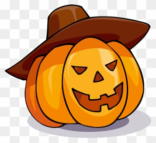 Free Cowgirl Clipart - Jack O Lanterns Cartoons - Png Download