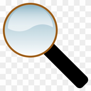 Free Vector Magnifing Glass Clip Art - Magnifier Tool In Ms Paint - Png Download