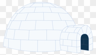 Free To Use Amp Public Domain Igloo Clip Art - Architecture - Png Download