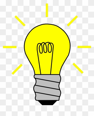 Clip Art Light Bulb - Lightbulb Clipart - Png Download