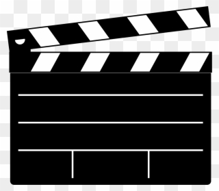 Clapper-board - Clapperboard Clipart - Png Download