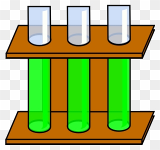 3 - Test Tube Rack Drawing Clipart