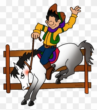 Rodeo Cowboy - Verb To Have Got Clipart
