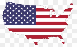 American Flag Country Vector Clipart - United States Social Studies - Png Download