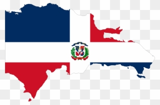 Big Image - Dominican Republic Flag Country Clipart