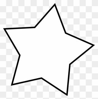 Excellent Ideas Star Clipart Black And White Clip Art - White Star Clipart Png Transparent Png