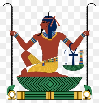 Egypt Clipart - Heh The Egyptian God - Png Download