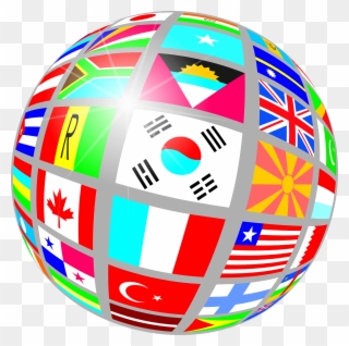 Global - United Nations Flags Png Clipart