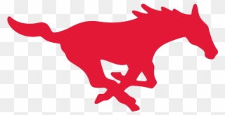 Mustang Mascot Logo - Smu Mustangs Clipart