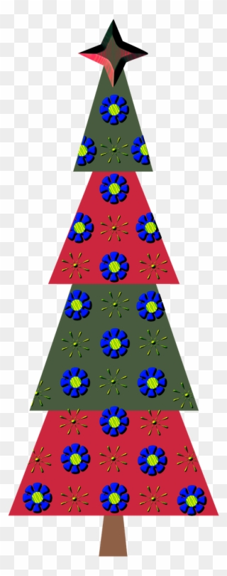 Christmas Tree Clip Art Christmas Clipart, Christmas - Christmas Tree - Png Download