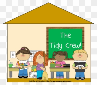Classroom Pictures - Clean Up Classroom Clipart - Png Download