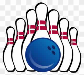 Free Bowling Clipart Printable Images - Ten Pin Bowling Clip Art - Png Download