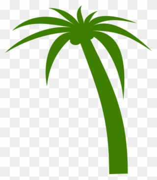 Clipart Black And White Stock Clip Art At Clker - Coconut Tree Png Art Transparent Png
